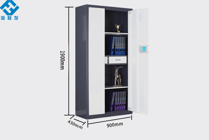 通體兩門保密文件柜、保密柜海發專業制造